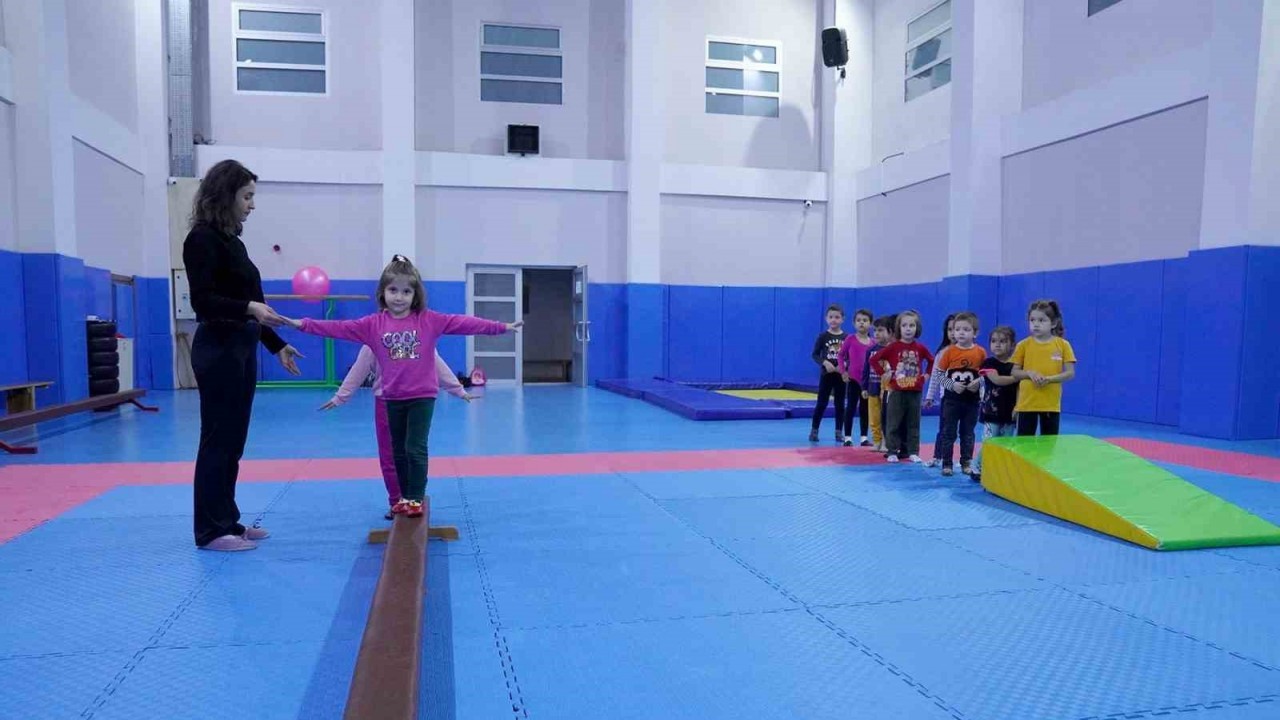 Güz dönemi jimnastik kursları yoğun ilgisini görüyor