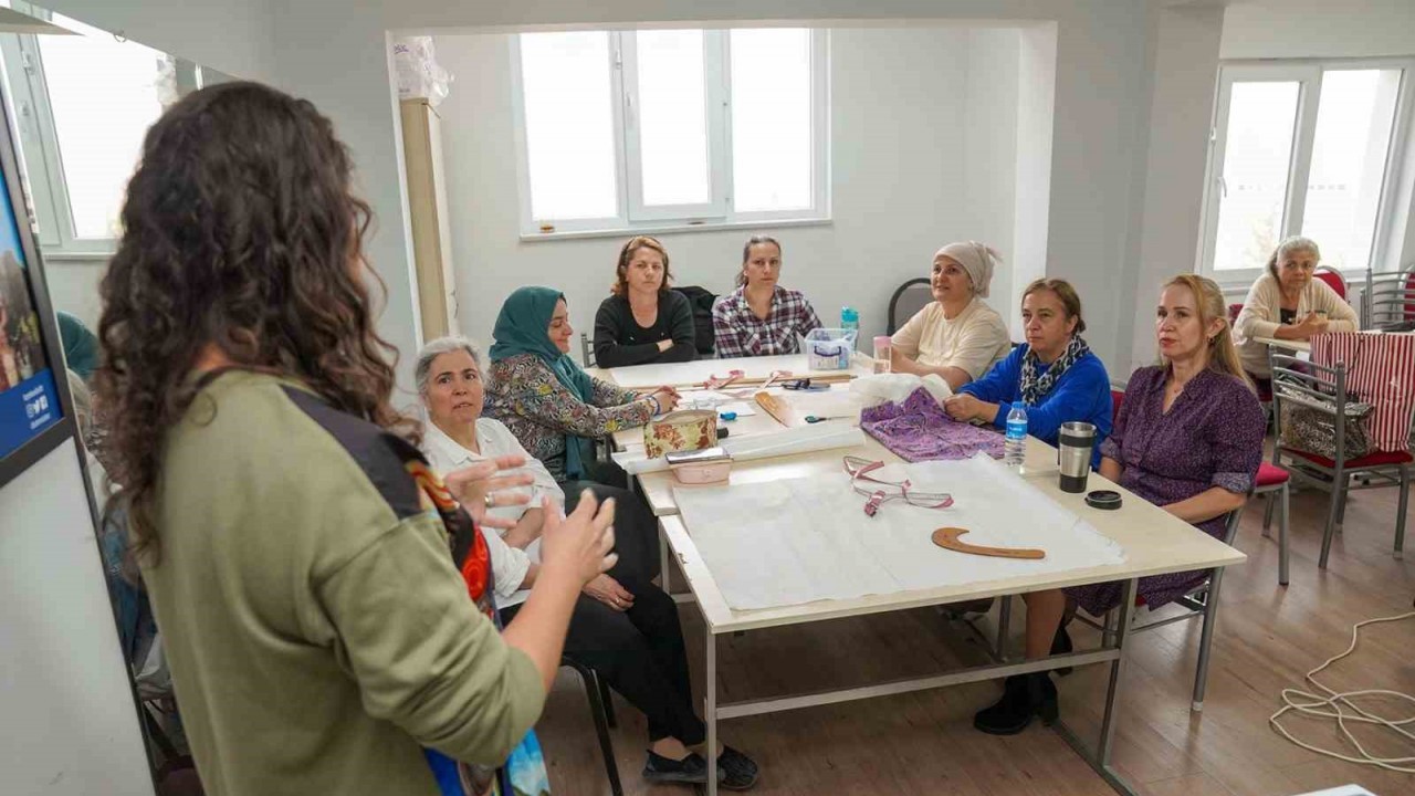 İklim sözcülerinden belde evi kadınlarına eğitim