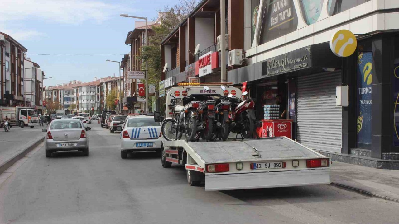 Karapınar’da trafik denetimleri