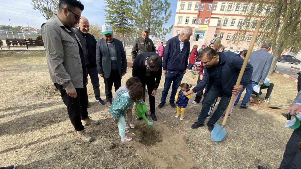 Kulu’da fidan dikim etkinliği