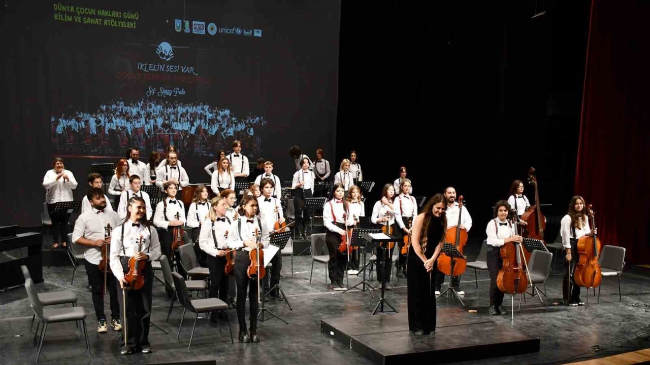 Tepebaşı Çocuk Senfoni Orkestrası, Lüleburgaz'da Çocuk Hakları Günü Konseri Verdi