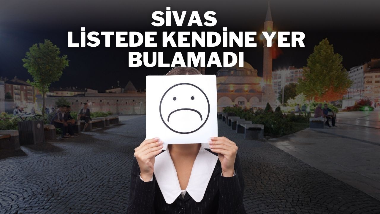 Sivas Listede Kendine Yer Bulamadı