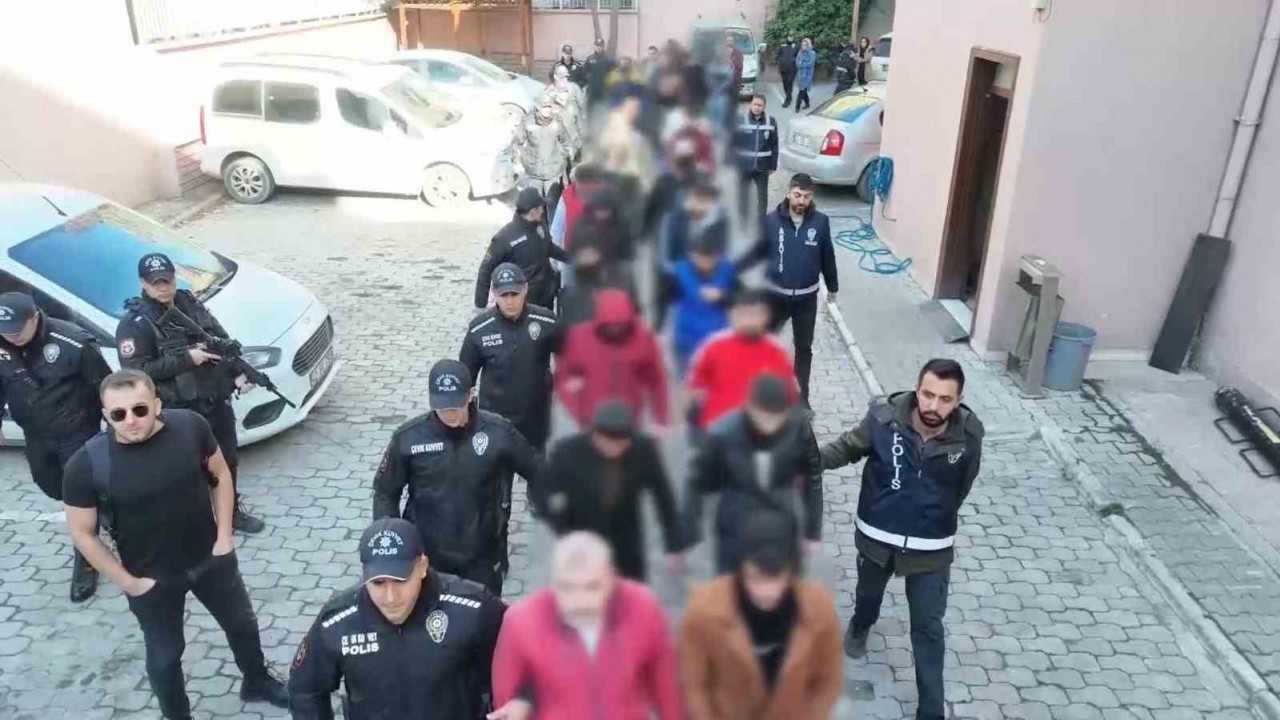Konya’da Araması Olan  93 Kişi Yakalandı