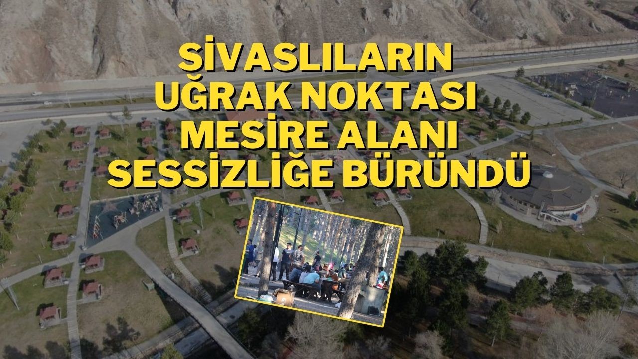 Sivaslıların Uğrak Noktası Mesire Alanı Sessizliğe Büründü
