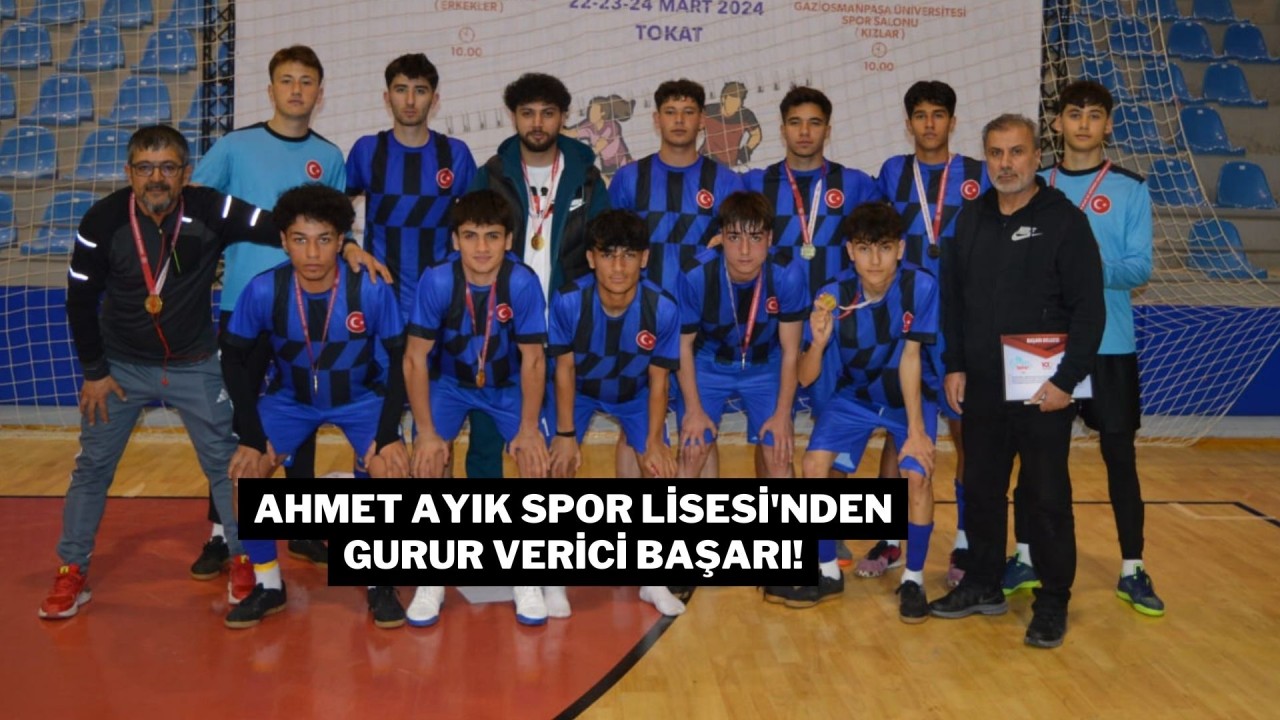 Ahmet Ayık Spor Lisesi'nden Gurur Verici Başarı!