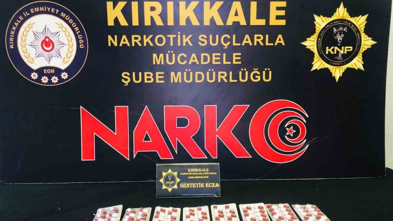 Kırıkkale’de uyuşturucu operasyonu: 3 tutuklama