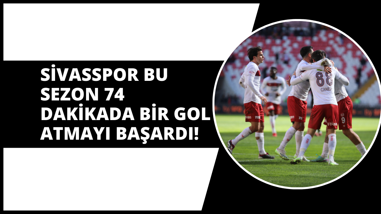 Sivasspor Bu Sezon 74 Dakikada Bir Gol Atmayı Başardı!
