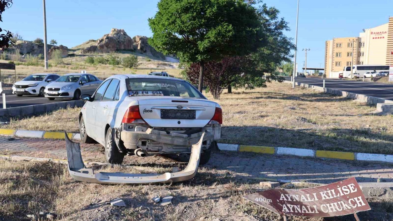 Kapadokya Tatili Kabusa Döndü: Ürgüp'te Feci Kaza 3 Yaralı