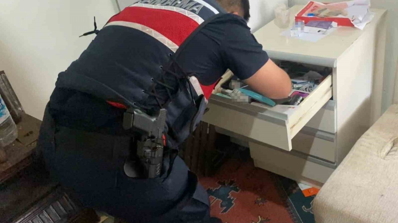 Uyuşturucu Tacirine Jandarma Operasyonu: 118 Kök Kenevir Bitkisi ve Bonzai Ele Geçirildi