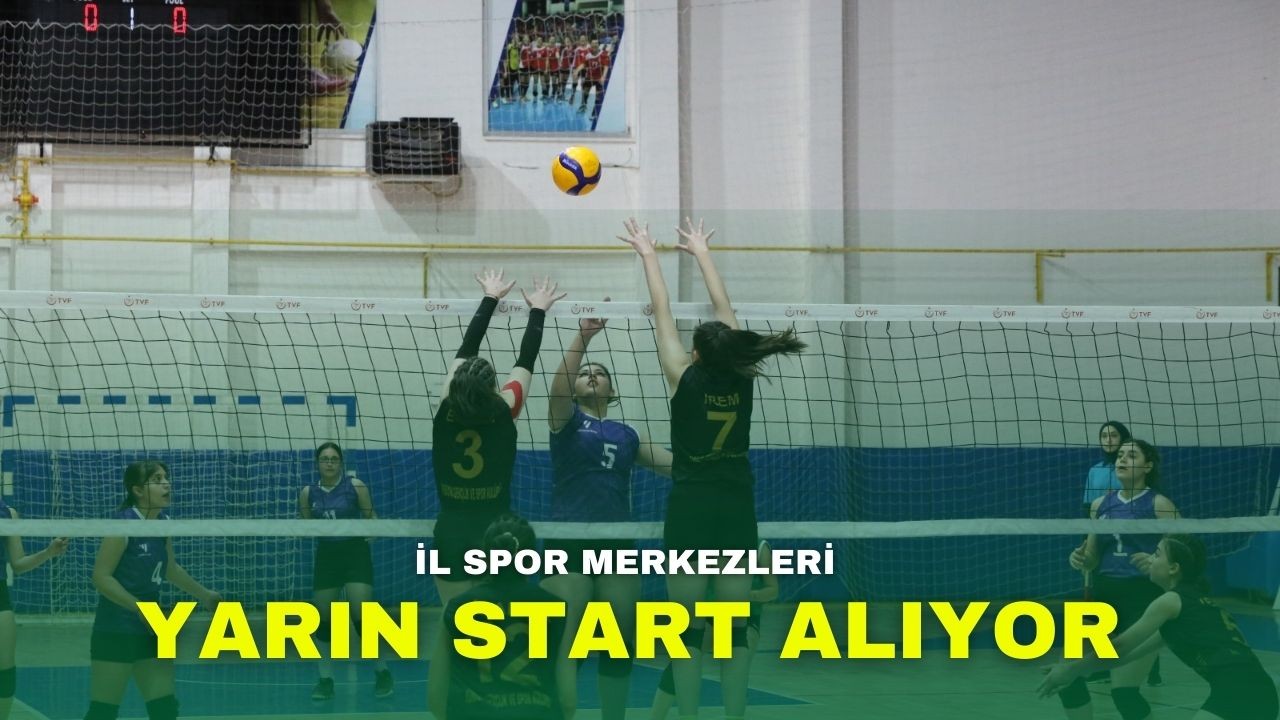İl Spor Merkezleri Yarın Start Alıyor