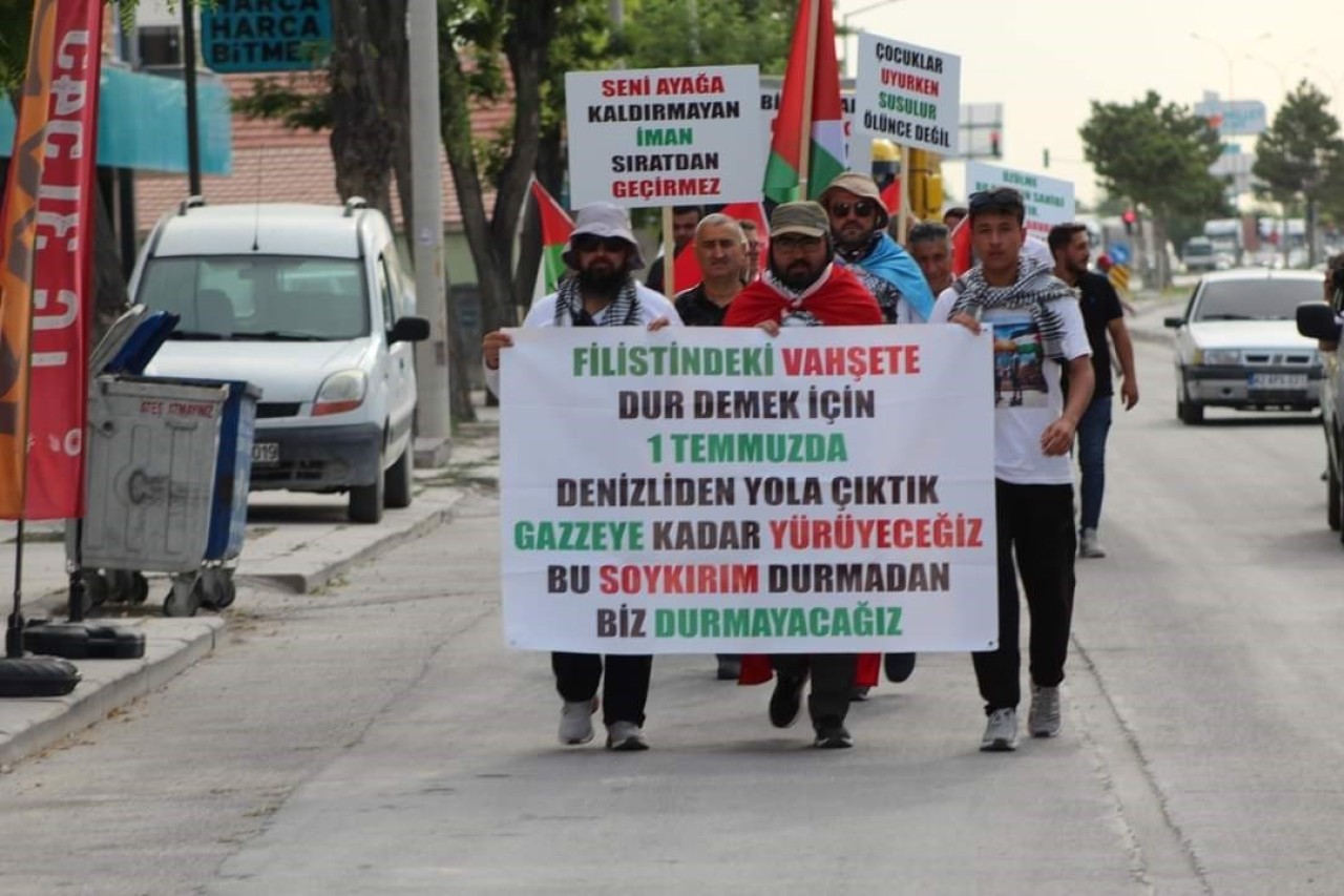 Zulme Dur Demek İçin Yola Çıktılar! Denizli'den Hatay'a Yürüyüş