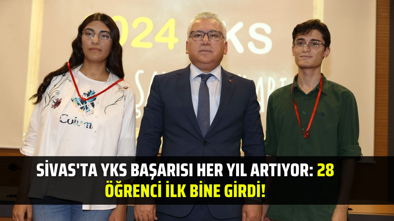 Sivas'ta YKS Başarısı Her Yıl Artıyor: 28 Öğrenci İlk Bine Girdi!
