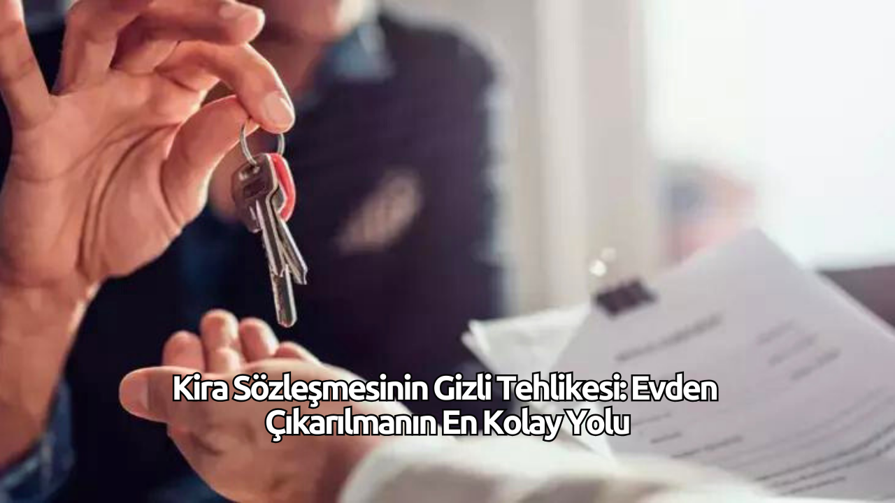 Kira Sözleşmesinin Gizli Tehlikesi: Evden Çıkarılmanın En Kolay Yolu