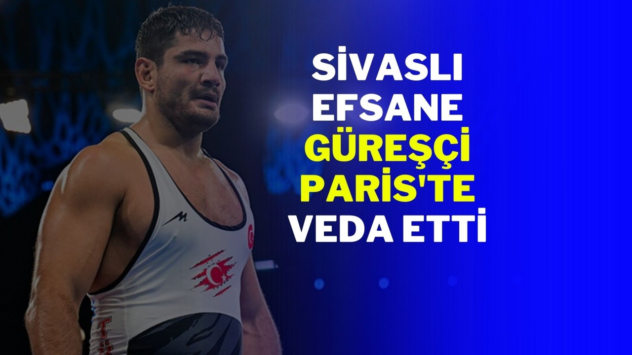 Sivaslı Efsane Güreşçi Paris'te Veda Etti