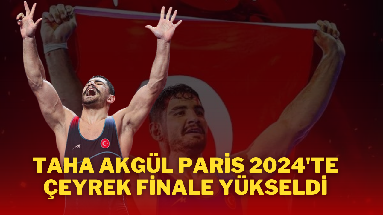 Taha Akgül Paris 2024'te Çeyrek Finale Yükseldi