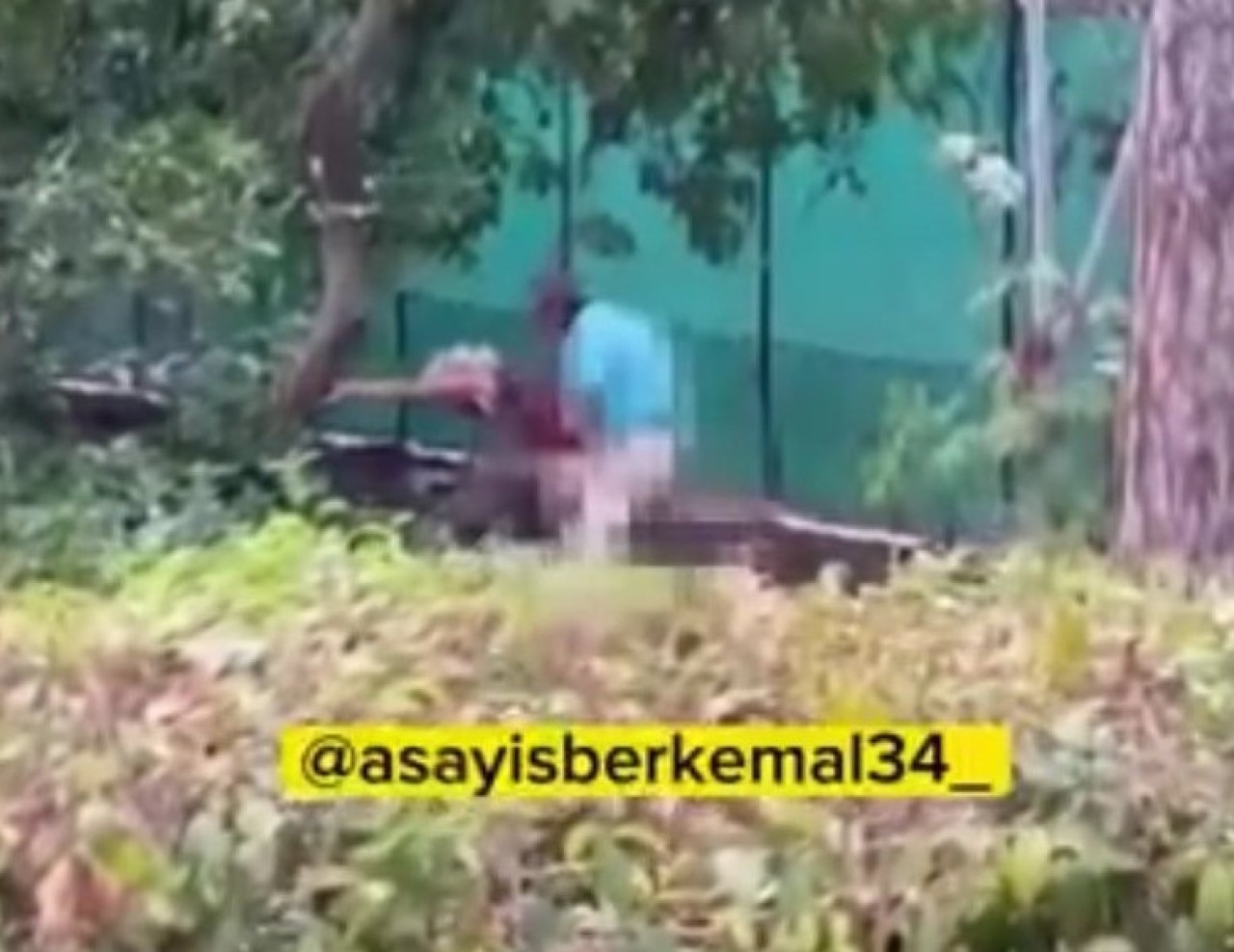 İzmir’de Sokak Ortasında Yaşlı Çiftin Cinsel İlişkisi Şok Yarattı
