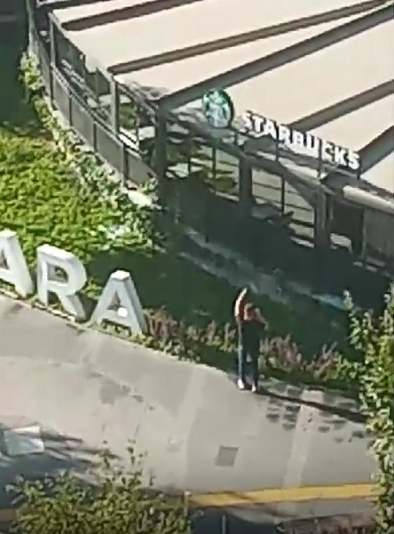 Nevşehir'de Starbucks Hedef Alındı