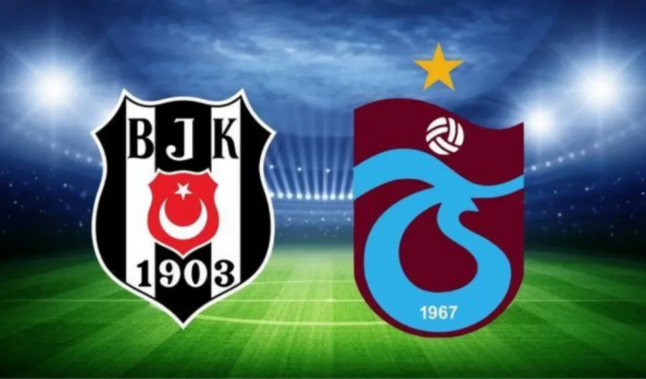 Trabzonspor - Beşiktaş Derbisi 1-1 Beraberlikle Sona Erdi
