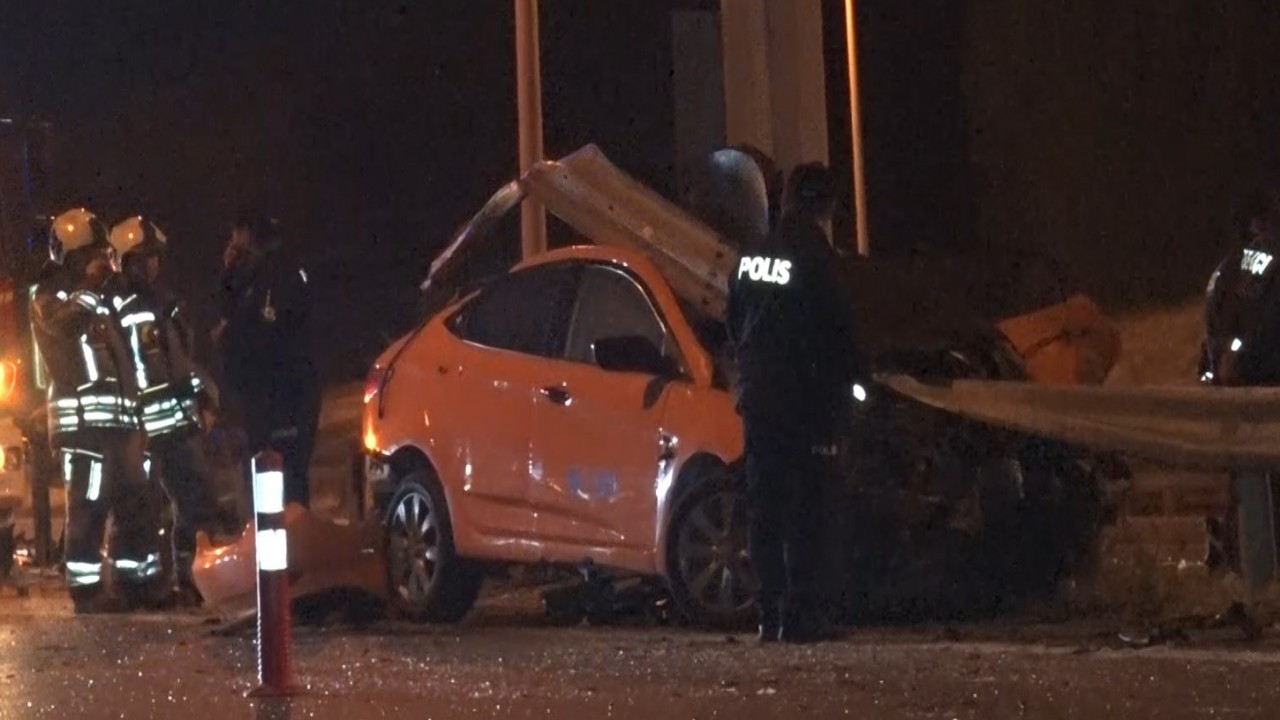 Ankara Çevre Yolunda Trafik Kazası: Sürücü Hayatını Kaybetti