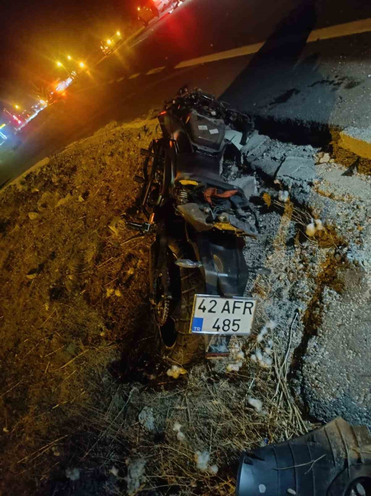 Hatay’da Motosiklet Kazası: 1 Ölü,  1 Yaralı