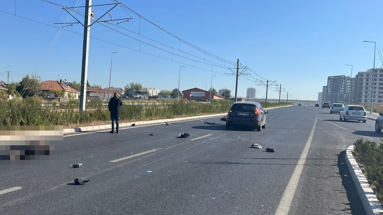 Kayseri’de Elektrikli Motosiklet Sürücüsü Kaza Sonucu Yaralandı