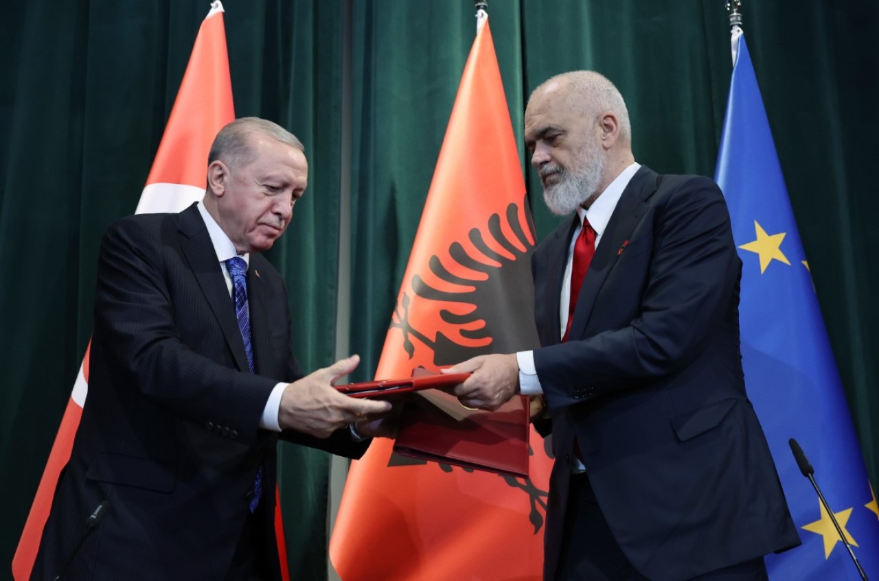 Türkiye ve Arnavutluk Arasında 4 Anlaşma İmzalandı