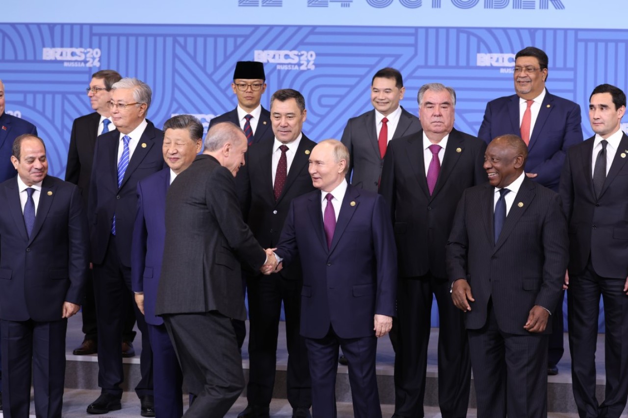 Cumhurbaşkanı Erdoğan,  BRICS Liderler Zirvesi'nde Aile Fotoğrafı Çekimine Katıldı