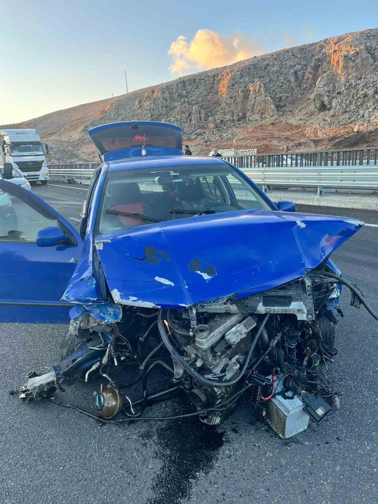 Adıyaman’da Trafik Kazası: 2 Yaralı