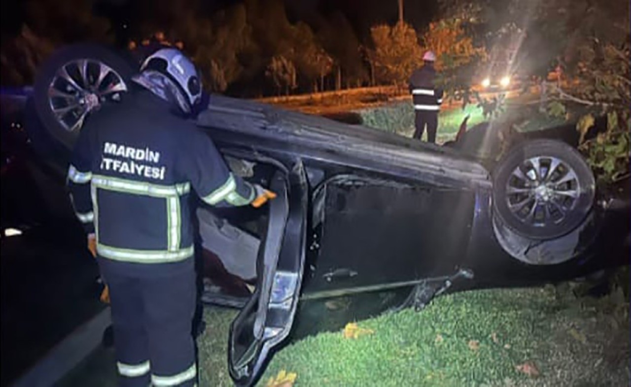 Mardin’de Trafik Kazası: 1’i Ağır 5 Yaralı