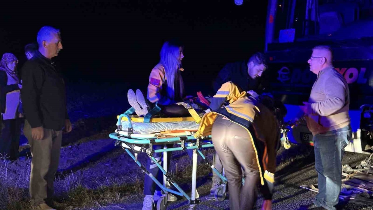 Tekirdağ’da Trafik Kazası: 2 Yaralı
