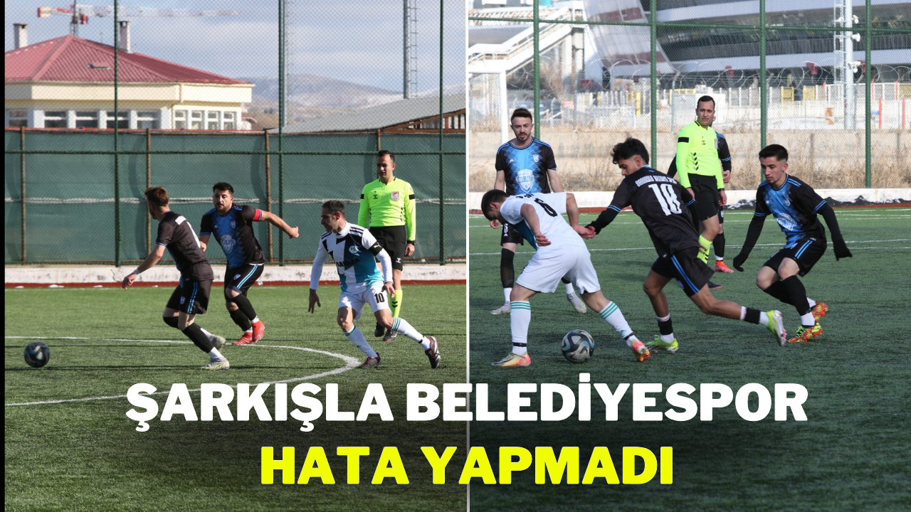 Şarkışla Belediyespor Hata Yapmadı