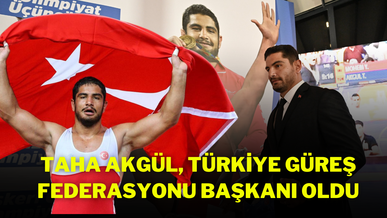Taha Akgül,  Türkiye Güreş Federasyonu Başkanı Oldu