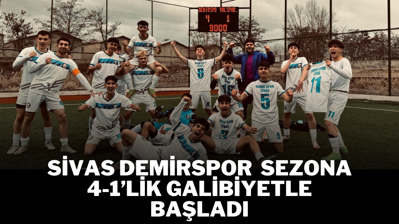 Sivas Demirspor Sezona 4-1’lik Galibiyetle Başladı
