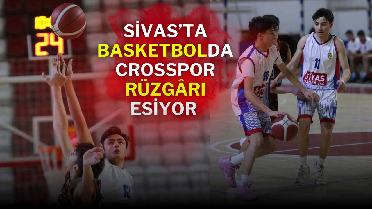 Sivas’ta Basketbolda Crosspor Rüzgârı Esiyor