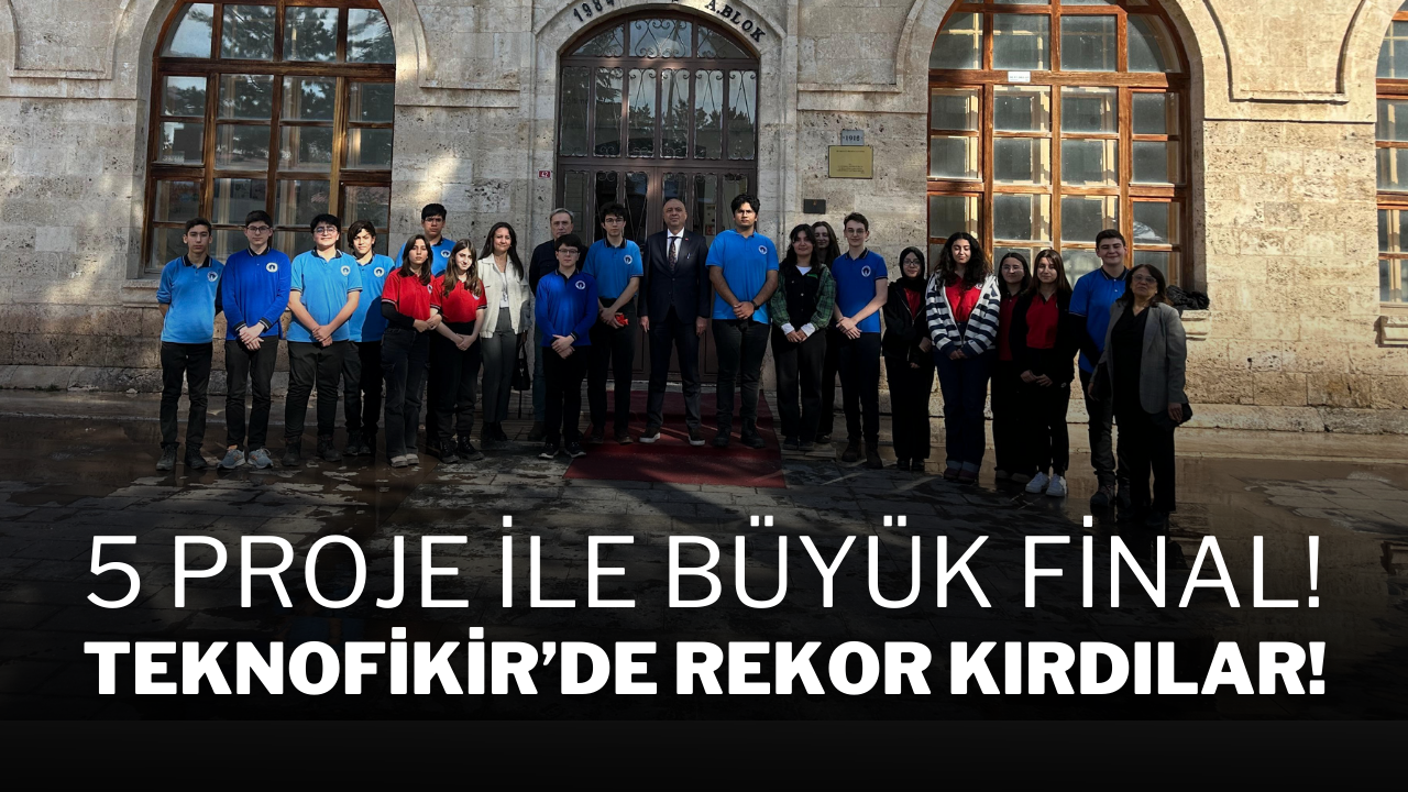 5 Proje ile Büyük Final! TEKNOFİKİR’de Rekor Kırdılar!