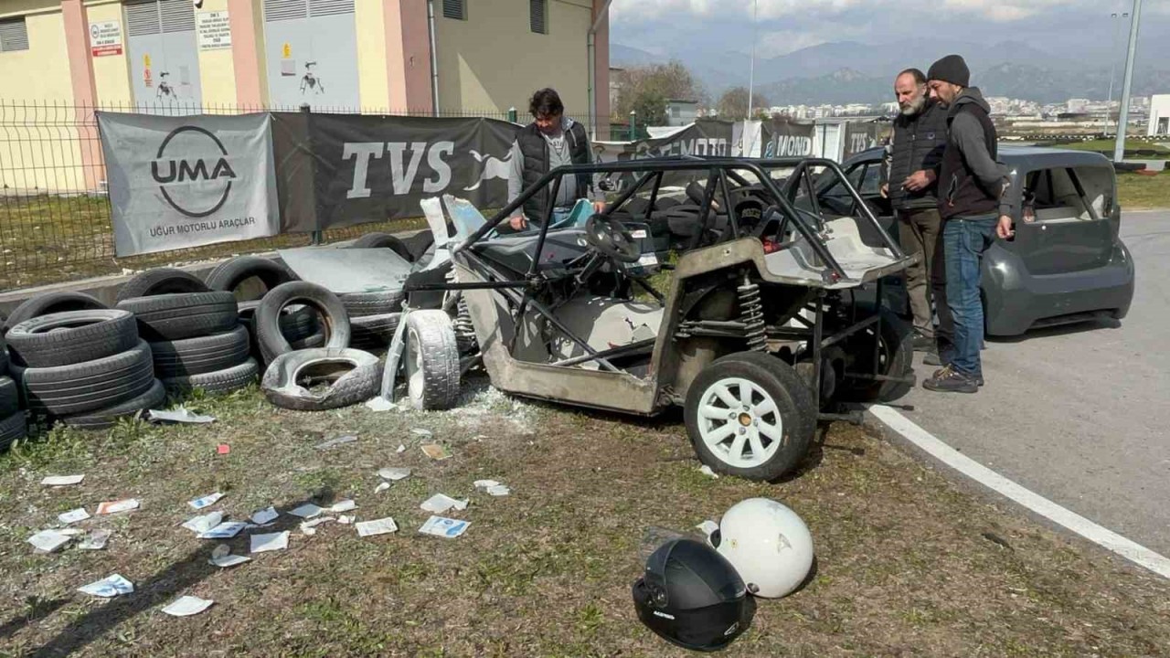 Ralli Tutkunu Ömer Tolon,  Go-Kart Pistinde Geçirdiği Kaza Sonucu Ağır Yaralandı