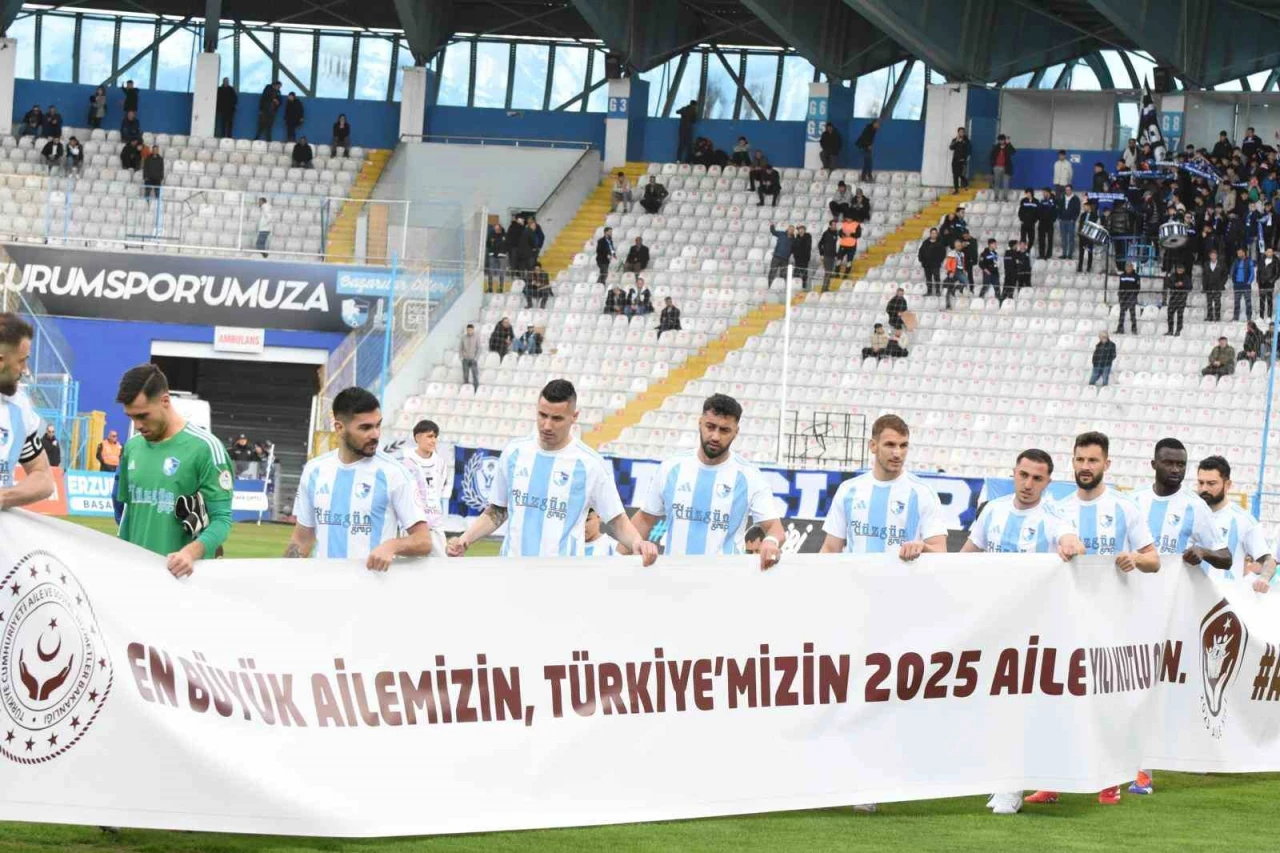 Erzurumspor, 2025 Aile Yılı Etkinlikleri Kapsamında Farkındalık Yaratıyor