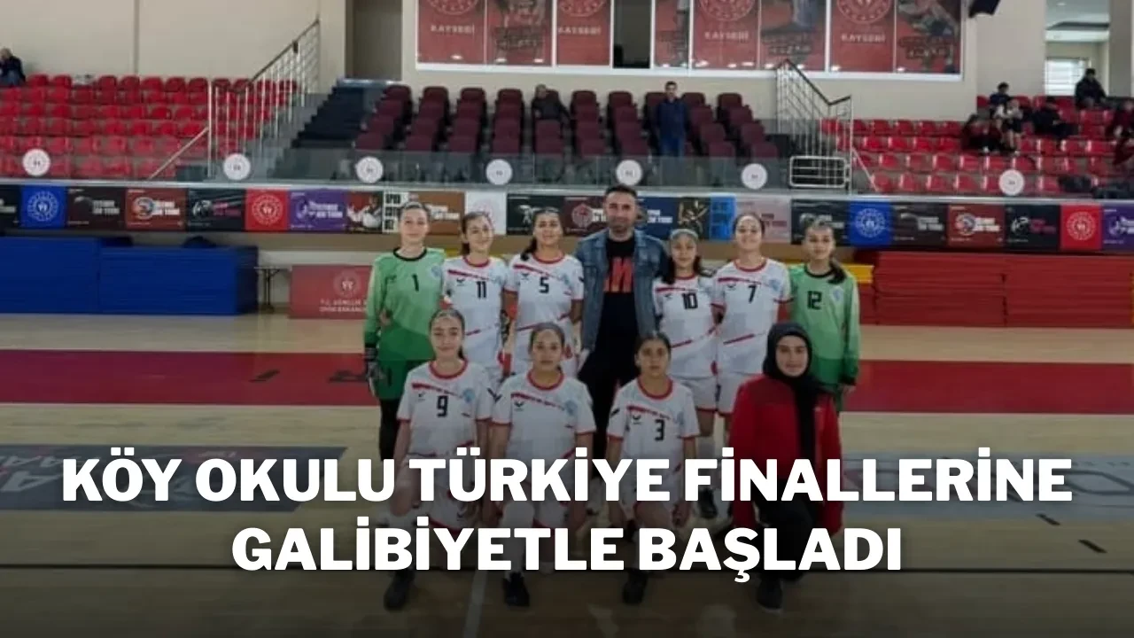 Köy Okulu Türkiye Finallerine Galibiyetle Başladı