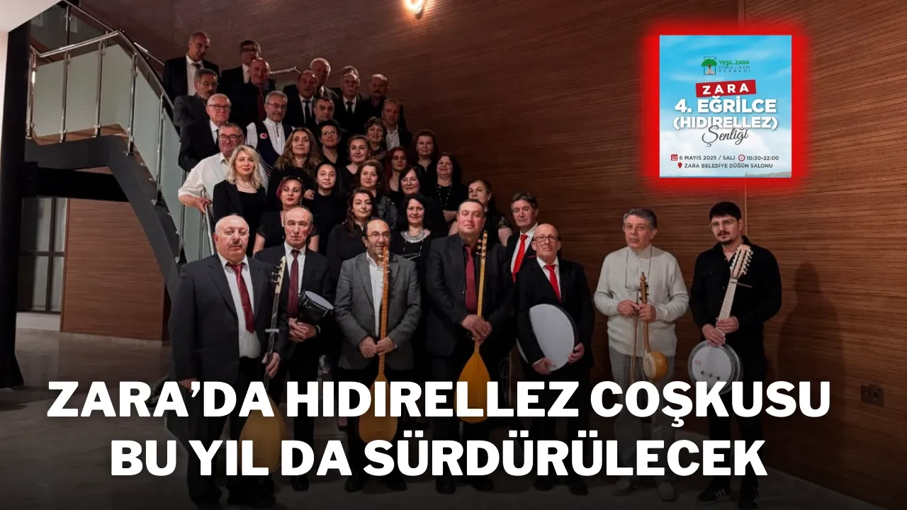 Zara’da Hıdırellez Coşkusu Bu Yıl da Sürdürülecek