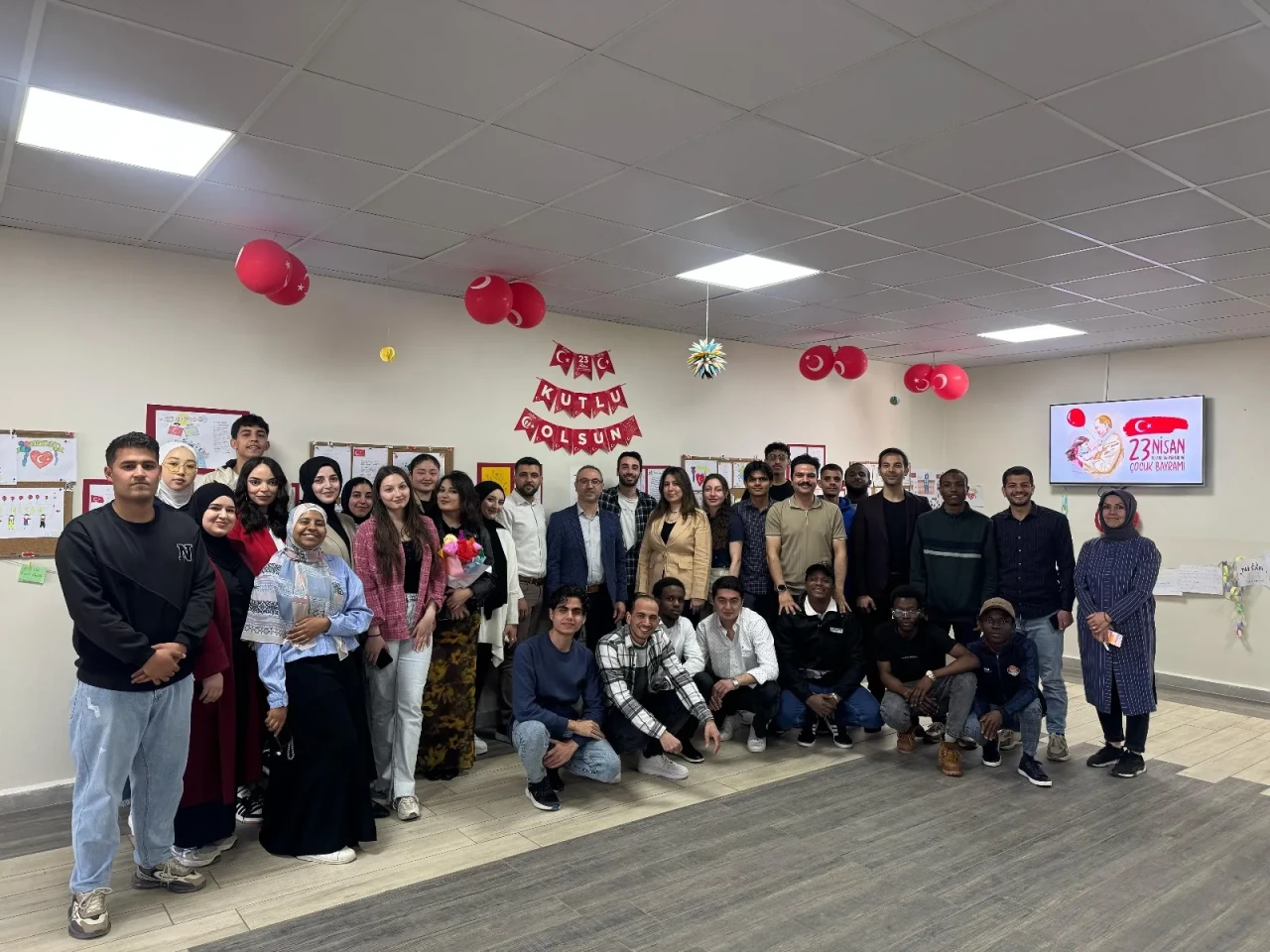 Sivas'ta 32 Ülkeden Öğrenci 23 Nisan’ı Kutladı