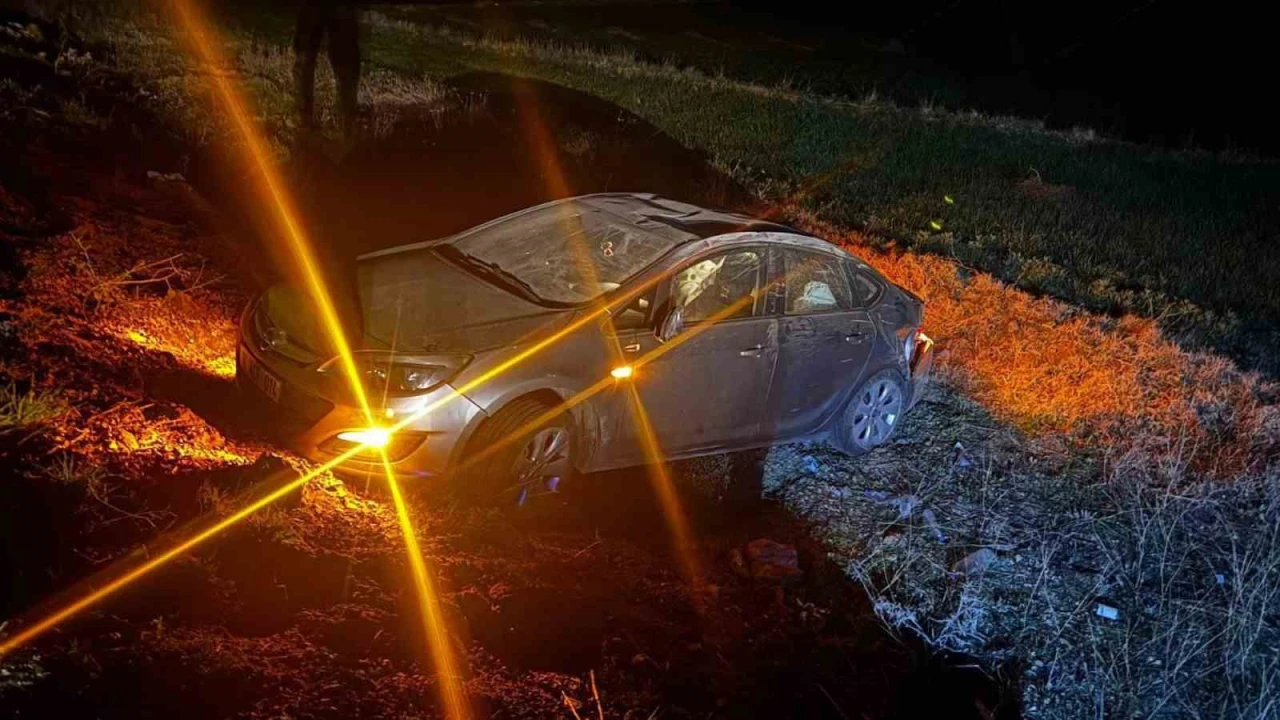 Kırıkkale’de Takla Atan Otomobilde 2 Yaralı