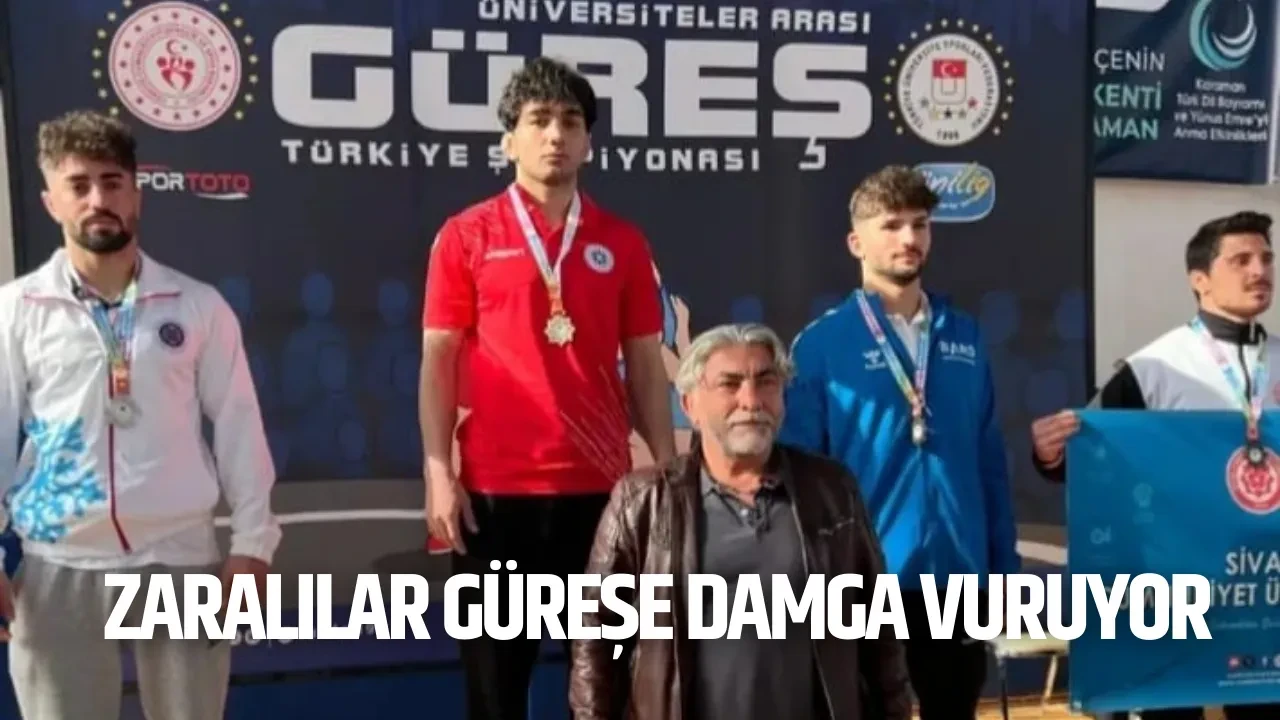 Zaralılar Güreşe Damga Vuruyor