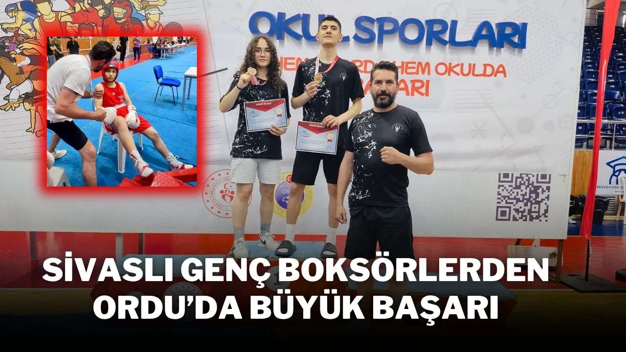 Sivaslı Genç Boksörlerden Ordu’da Büyük Başarı