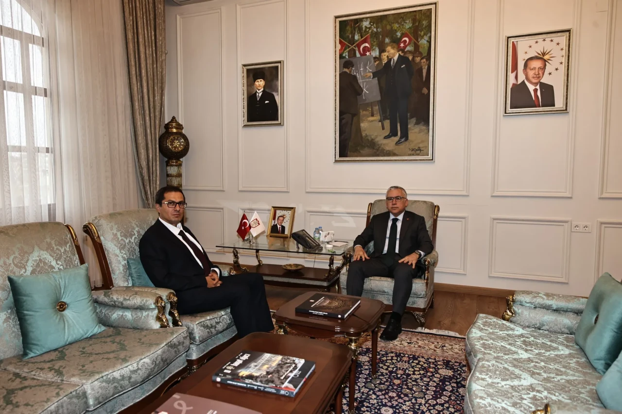 TÜRASAŞ Sivas Bölge Müdürü Murat Görür’den Vali Şimşek’e Ziyaret
