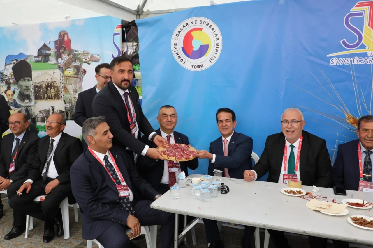 Sivas Ticaret Borsası, TOBB Genel Kurulu’nda Yöresel Ürünleri Tanıttı