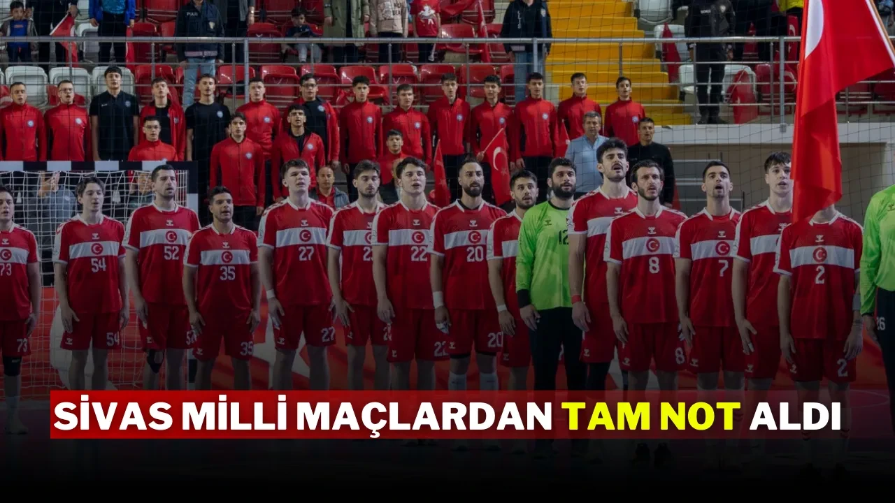 Sivas Milli Maçlardan Tam Not Aldı