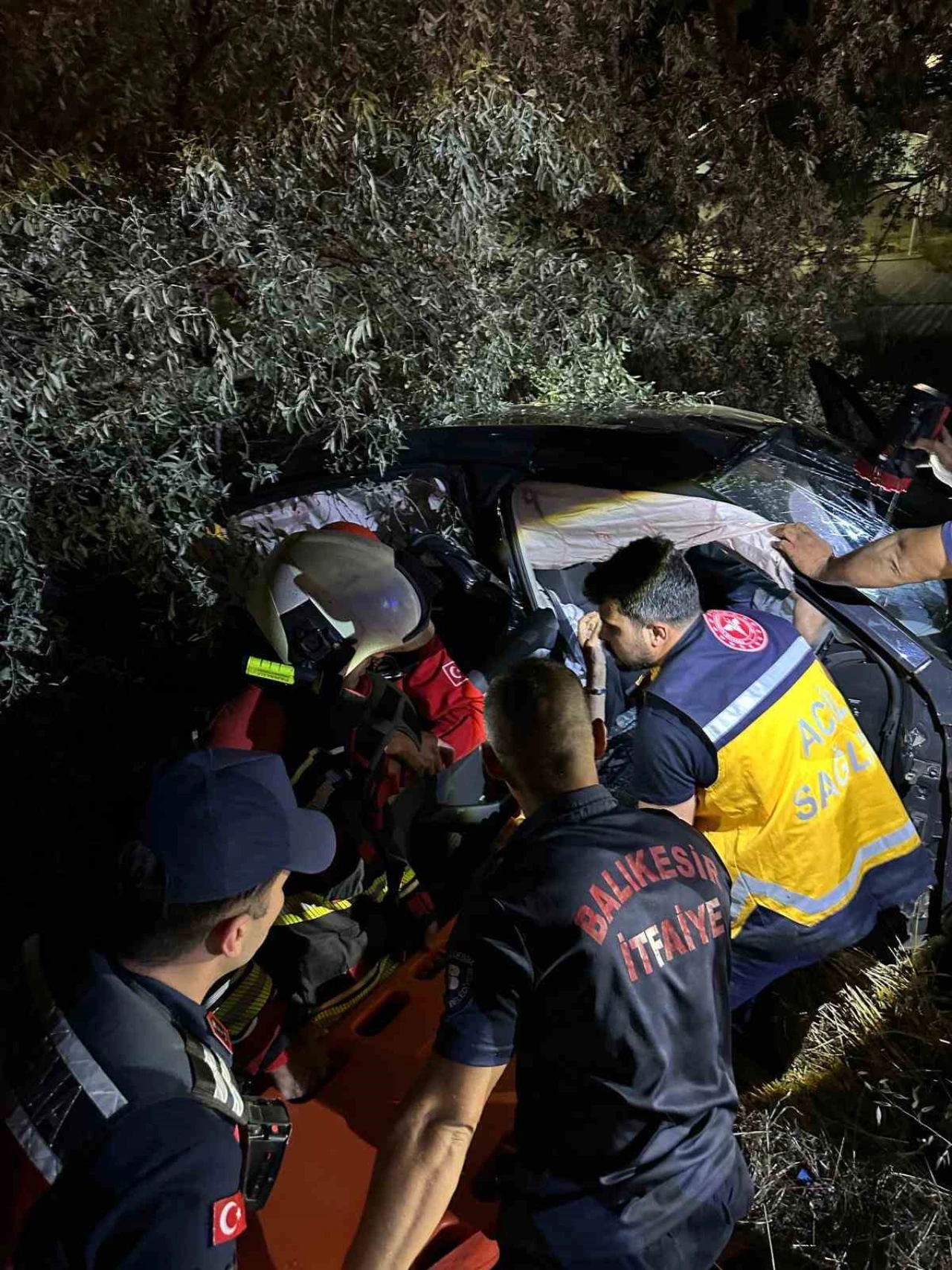 E-87 Karayolu'nda Kaza: 5 Yaralı