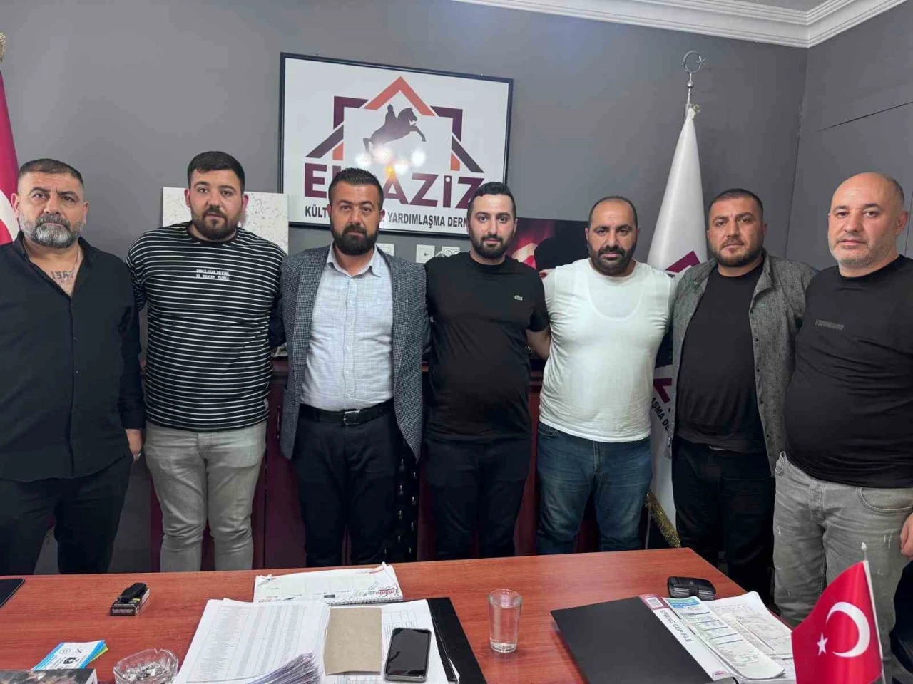 Elazığ’da Ela-Aziz Derneği’nden Elazığspor’a Anlamlı Destek