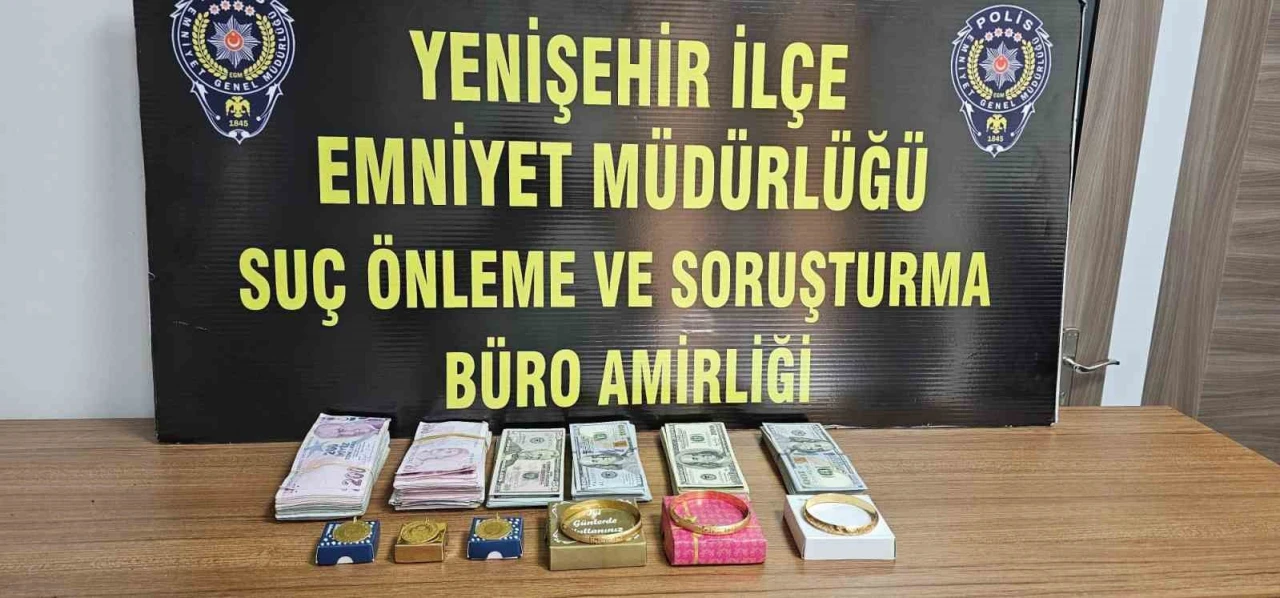 Eşini durdurmak için soygun kurgusu
