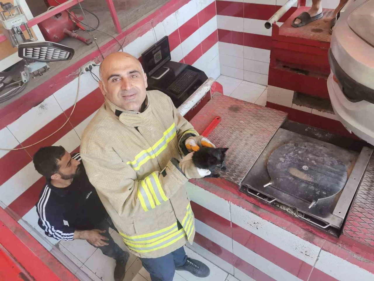 Araçtan minik mucize